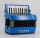Weltmeister mini children`s accordion, blue