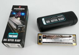 Mundharmonika Hohner Big River Harp-verschiedene Tonarten